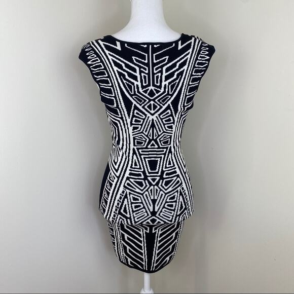 Jealous Tomato Bodycon Dress Black Size S - Picture 2 of 7